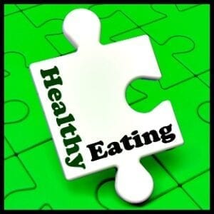 healthy eating puzzle piece